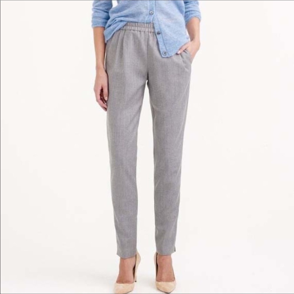 J Crew Harlow pull on pants. Size 12.